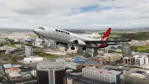Qantas 737 800 3d Model