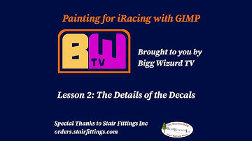 Paint iRacing with GIMP 2 of 3: The Details of the Decals