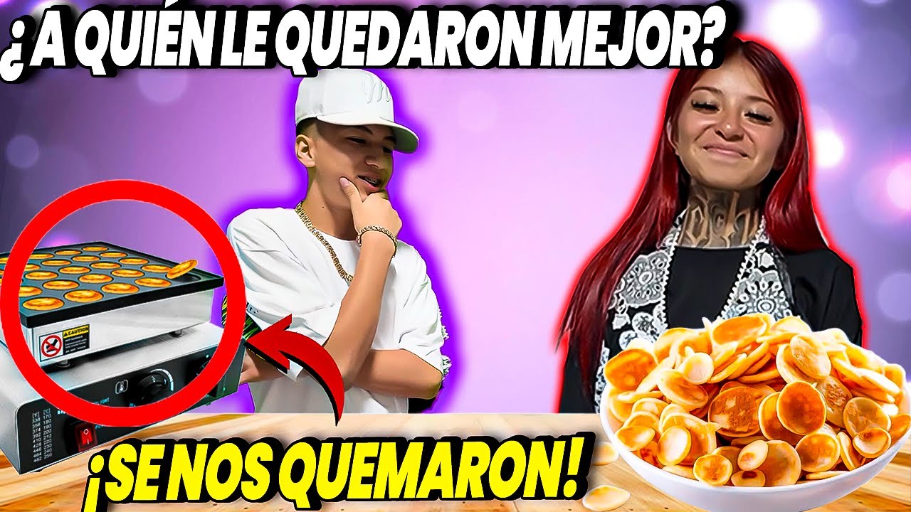 COCINAMOS MINI HOTCAKES ¿SE NOS QUEMARON? | DYKA VLOGS @Kachitak4  @LosReyesToys