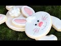 Easter Bunny Gift Set  - Easy Decorated Easter Cookies - Easter Bunny Treats