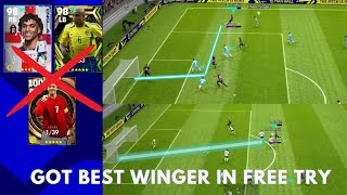 Got Best Winger in free try ✨🌟 || Amazing Crossing Skill 🔥 || efootball 23 ||#efootball