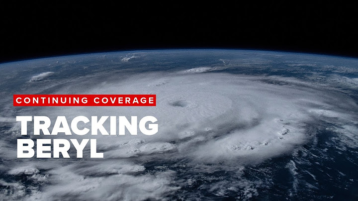 Cat-4 Hurricane Beryl closes in on Jamaica, the Cayman Islands; storm blamed for 6 deaths
