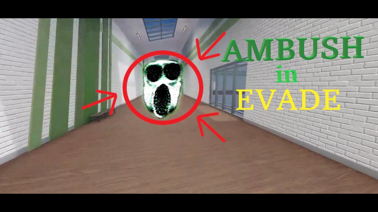 DOORS AMBUSH in ROBLOX EVADE! Sklider 97 YouTube