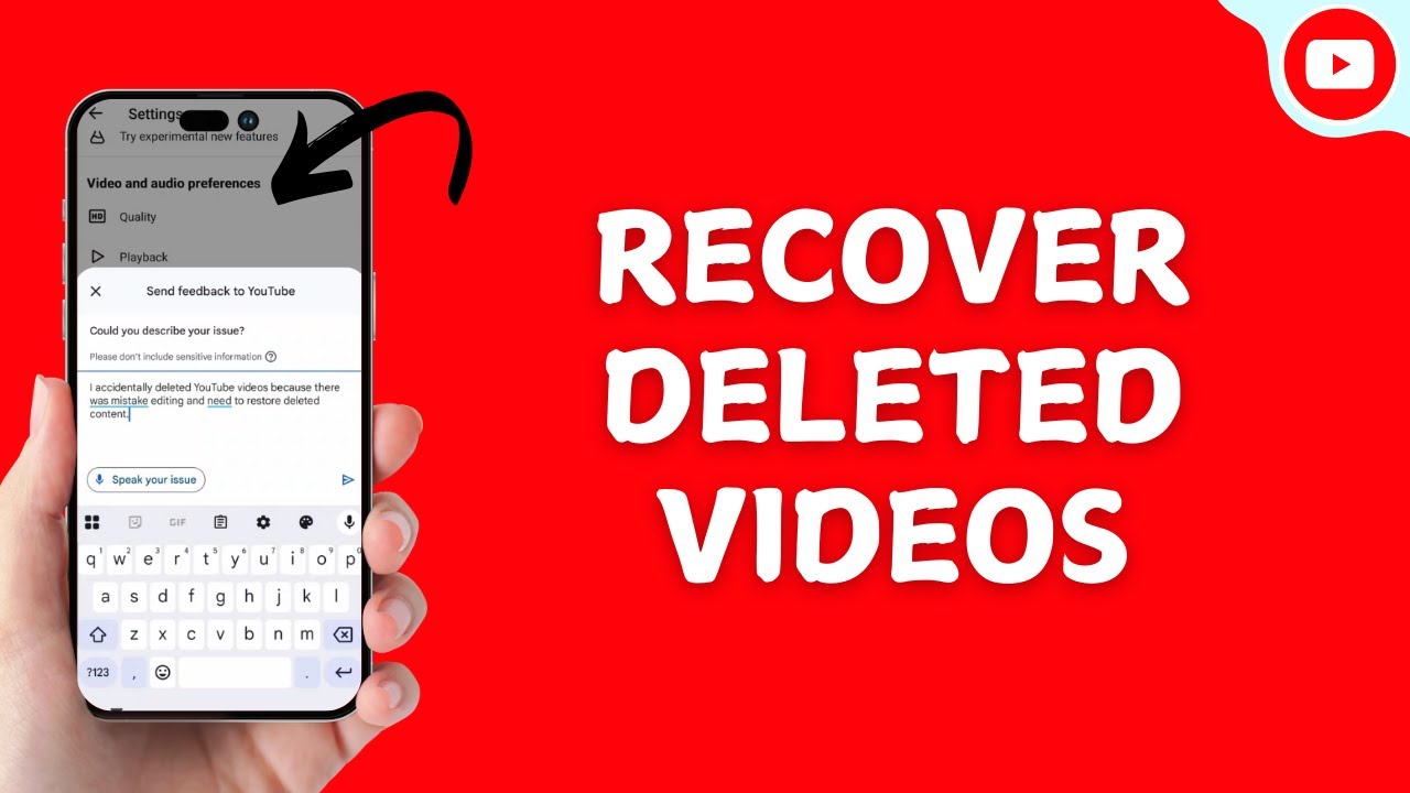How to Recover Deleted Videos on YouTube - YouTube