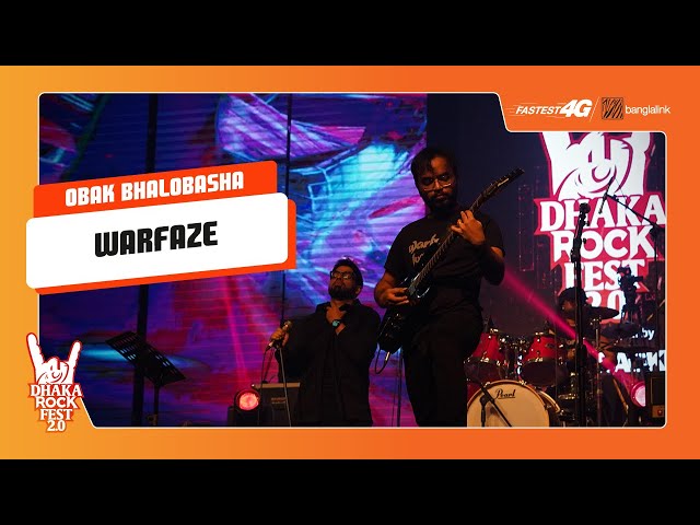 Obak Bhalobasha | Warfaze | Banglalink Fastest 4G presents Dhaka Rock Fest 2.0 class=