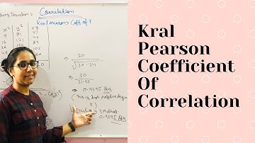 Statistics I Correlation I Karl Pearson Coefficient Of Correlation