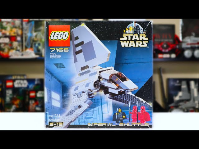 komfortabel Assimilate Vellykket LEGO Star Wars 7166 IMPERIAL SHUTTLE Review! (2001) - YouTube