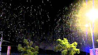 Fireworks Show at Taiwan's Bird Nest 台灣鳥巢煙火秀