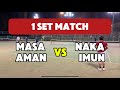 【game】#164：Masa / Aman vs Naka / Imun：フェデラーを目指して
