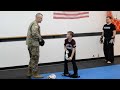 Sergeant Surprises Son In Taekwondo Lesson