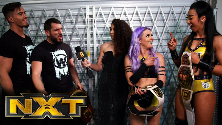 Gargano and Theory return to celebrate with Candic...