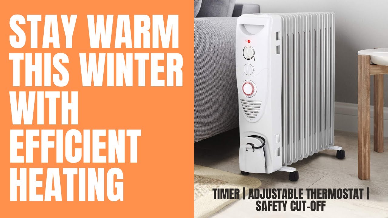 Pro Breeze 2500W Oil Filled Radiator - Review - YouTube