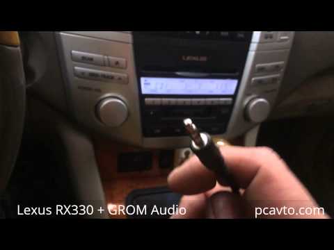 Lexus RX330 + GROM Audio (USB + AUX) (pcavto.com)