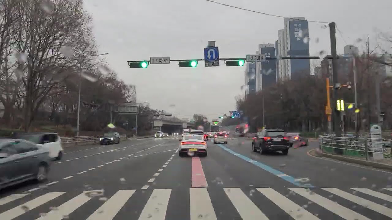 하이퍼랩스 주행영상 (서울 금천 - 서울 강동)