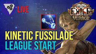 [PoE 1 RotA] Kinetic Fusillade Oshabi League Start Stream