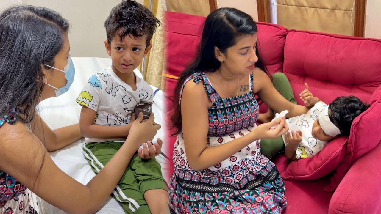 Hospital admitted 😞 മോനു പറ്റിയത് 😟