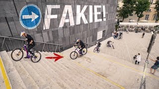 Riding backwards down 2 stair sets: Behind the Scenes of 