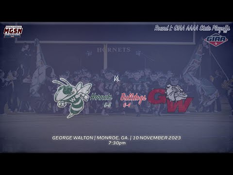 Westfield Hornet Varsity Football: Westfield School vs. George Walton Academy