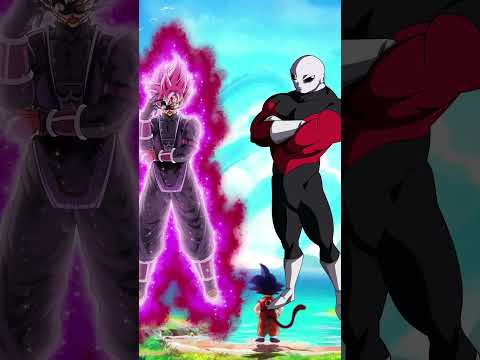 Black Goku Rose Ssj3 Vs Jiren Full Power