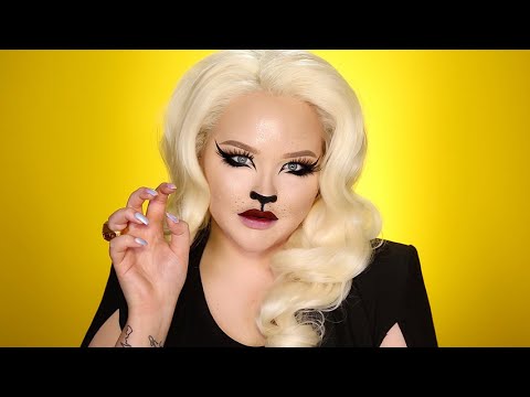 Glittery-Glam Lion SNAPCHAT Filter Inspired Makeup Tutorial