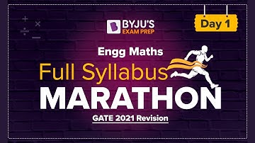 Engineering Mathematics Full Syllabus Marathon | GATE Maths Preparation | BYJU