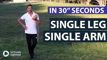 Single Leg Single Arm Dumbbell Row –  Explained in 30 seconds