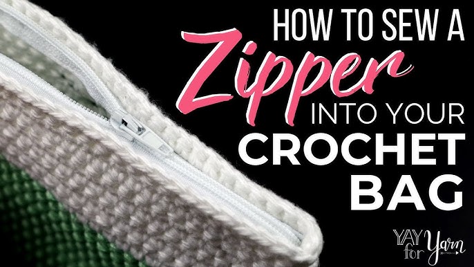 How to Add a Strap to a Crochet Bag with D-Rings - No Sewing