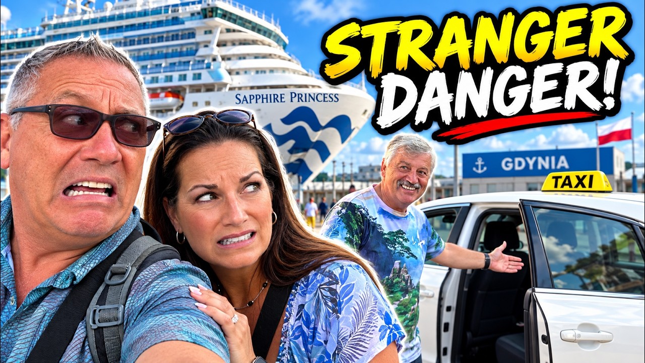 Gdynia to Gdańsk: 50-Minute Taxi Ride From Our Ship — Would You Trust This Stranger?