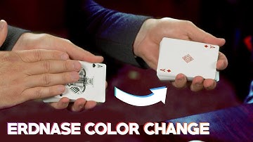 Visually Transform a Card | The Erdnase Color Change