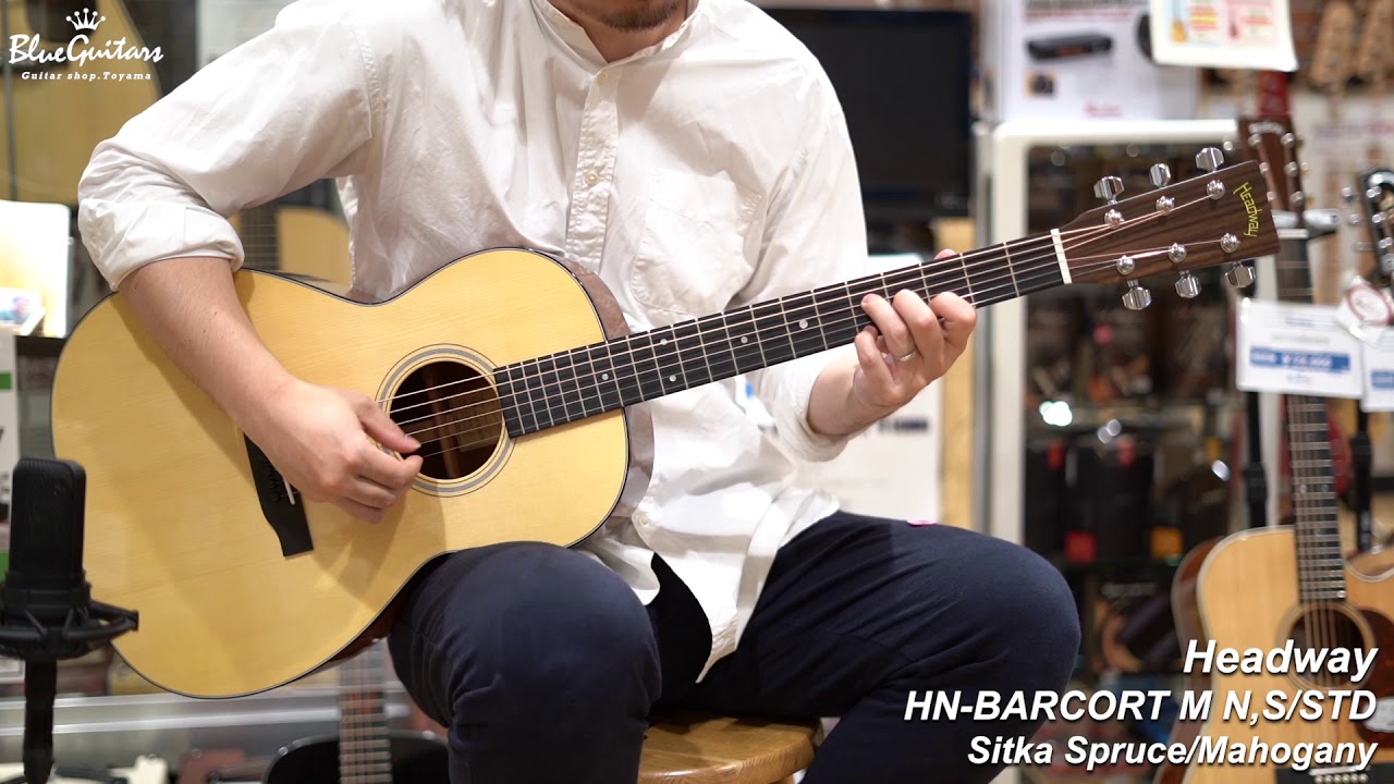 Blue Guitars - HEADWAY / HN-BARCORT M N,S/STD - YouTube