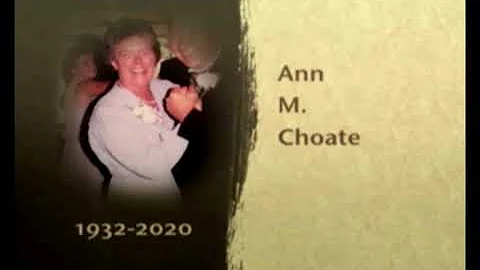 Ann M. Choate Memorial Service