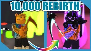 What Happens When you Hit 10,000 Rebirth - Roblox Mining Simulator