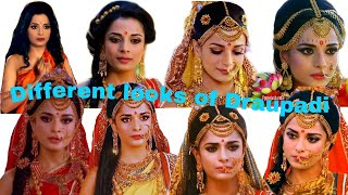Different looks of Draupadi | Pooja Sharma | Mahabharata