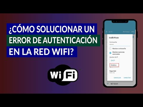 ¿Cómo Solucionar un Error o Problema de Autenticación en la Red WiFi?