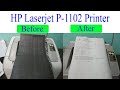 HP LaserJet P1102w Only prints Black Pages 100% Solution  Idea