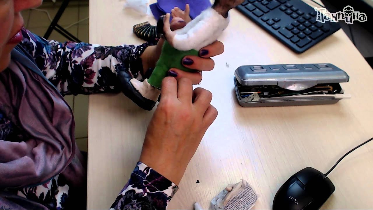 Часть 3. Кукла своими руками. Обезьянка из полимерной глины