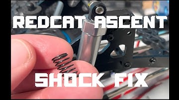 Fixing the Redcat Ascent shocks