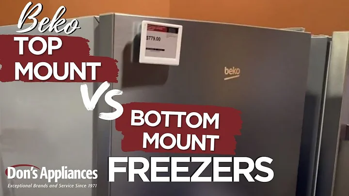 Which is better top mount or bottom mount freezer? (2023)