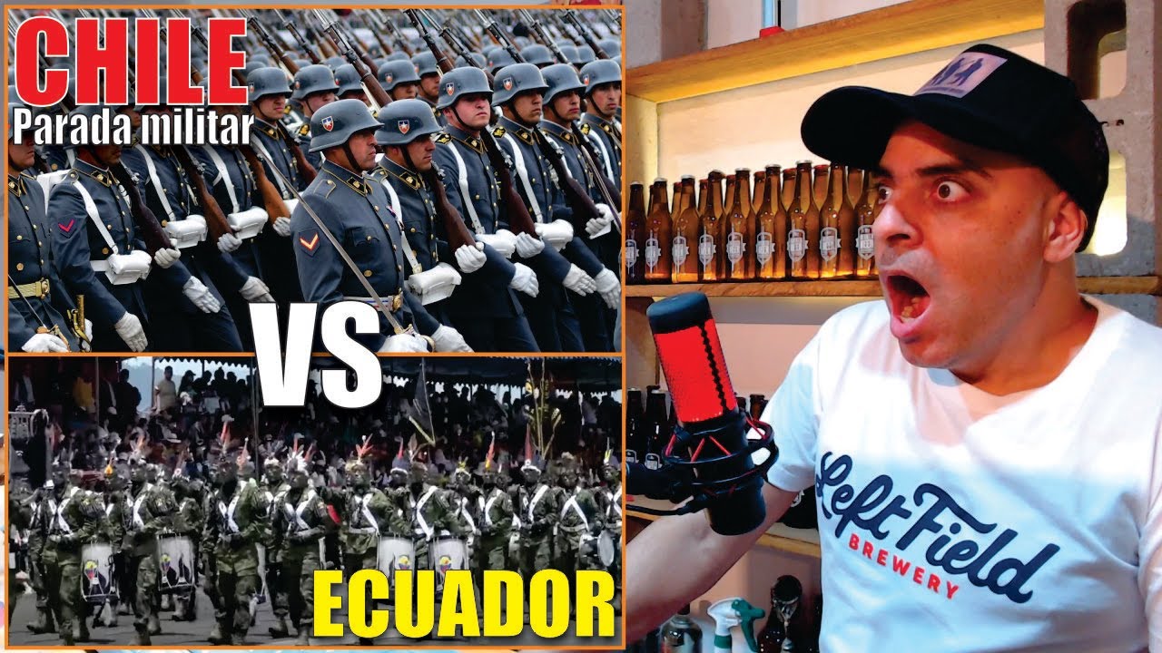 🚨PARADA MILITAR CHILE vs ECUADOR // COPA AMÉRICA PARADAS MILITARES! YOUTUBAR