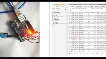 Sending Temperature and Humidity Data to MySQL Server(PHPMYADMIN) using Arduino