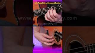 For the Love of Classics: &#39;Time in a Bottle&#39; Fingerstyle #adamrafferty #shorts