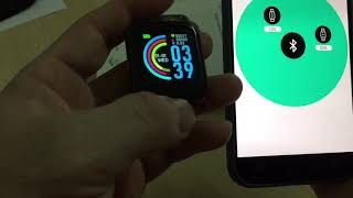 Hryfine Hướng dẫn kết nối và sử dụng đồng hồ smartwatch y68 bản D20L dùng app hryfine 2022 screenshot 1