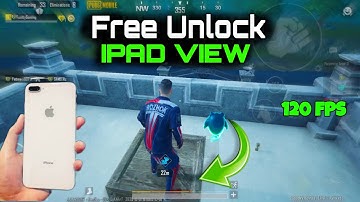 New 4.0 UPDATE|💀 How to Unlock iPad view in All 2025 Mobile Work🔥|PUBG/BGMI😍how to get Free Unlock