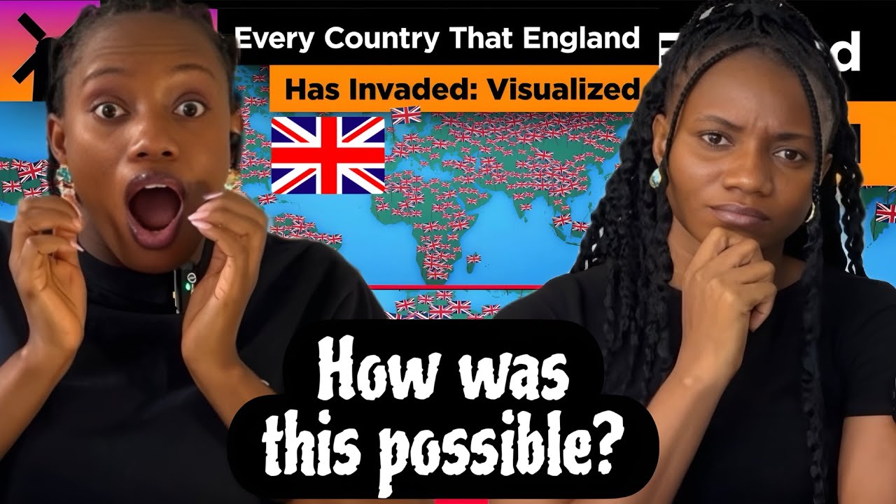 БРИТАНСКОЕ ВТОРЖЕНИЕ || Визуализация всех стран, куда вторгалась Англия || Реакция