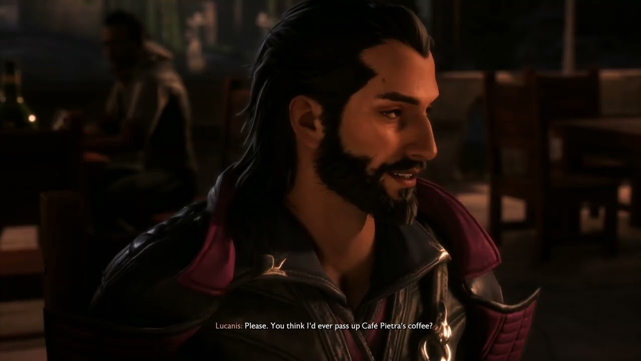 Dragon Age The Veilguard Shopping with Lucanis AFTER recruiting every companion