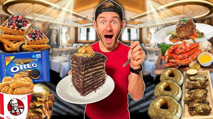 THE 10,000+ CALORIE MR BEAST CHOCOLATE BAR CHALLENGE! 