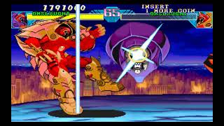 ARCADE Marvel Vs Capcom Clash Of Super Heroes Onslaught vs (CPU) Onslaught