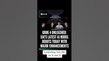 Musk Unveils Grok 4 AI — ‘Smartest AI in the World’ Debuts July 9 #Grok4 #elonmusk #ai #ytshorts