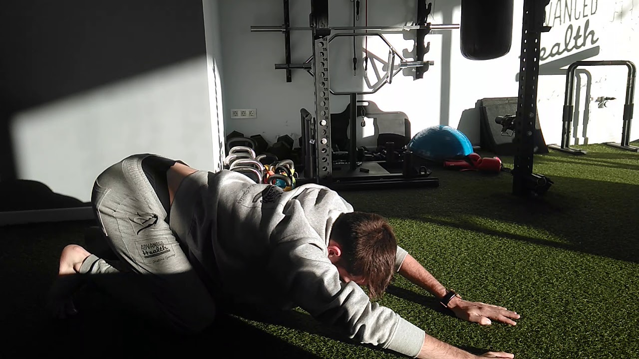 Ejercicios dolor lumbar/ciática: lateral rocking backward - YouTube
