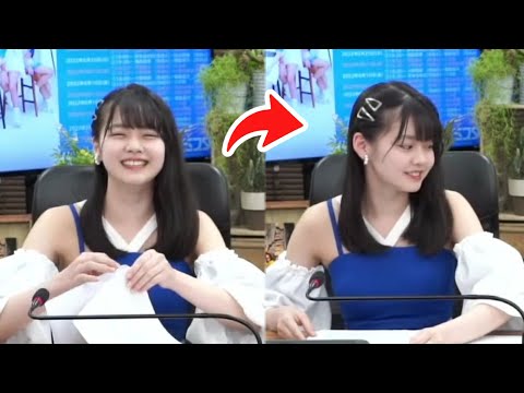 最高の笑顔から一瞬でドン引く福田真琳